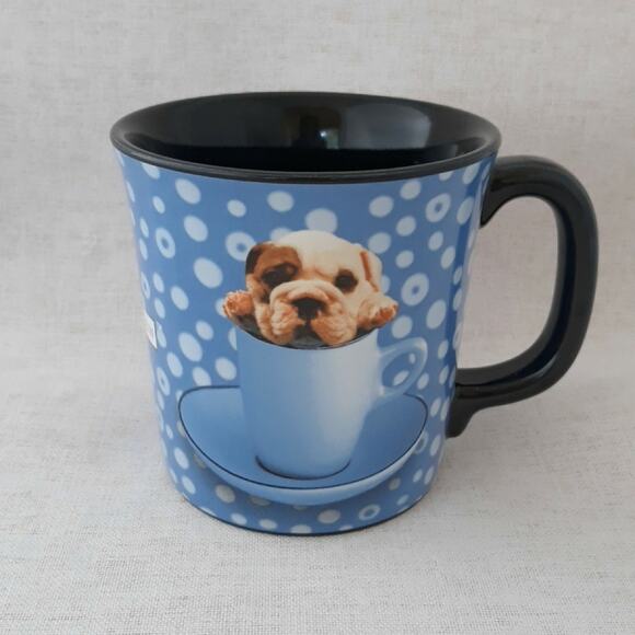 Bulldog Puppy Coffee Mug - Picture 1 of 6